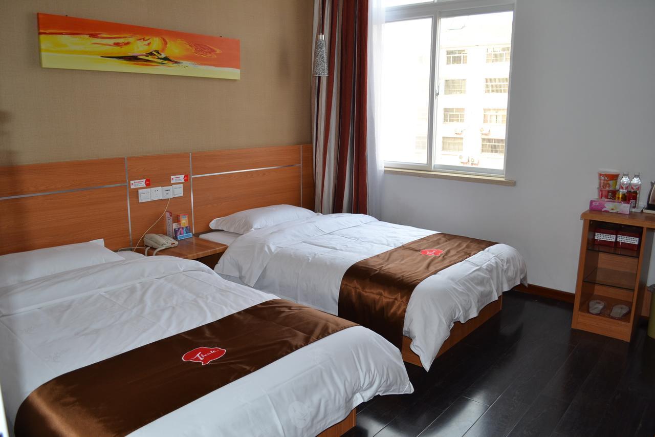 Thank Inn Chain Hotel Zibo Road Dongying Zewnętrze zdjęcie
